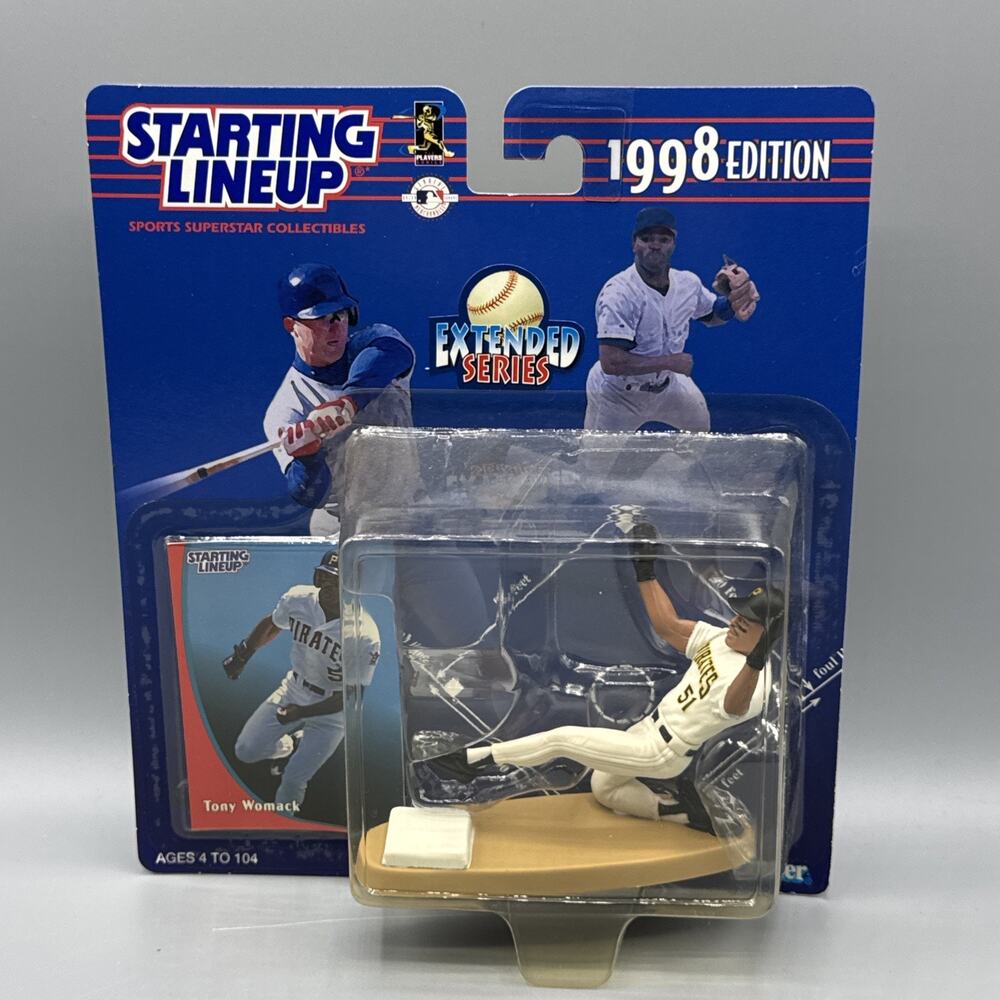 1998 Kenner Starting Lineup Extended Series Tony Womack Pittsburgh Pirates